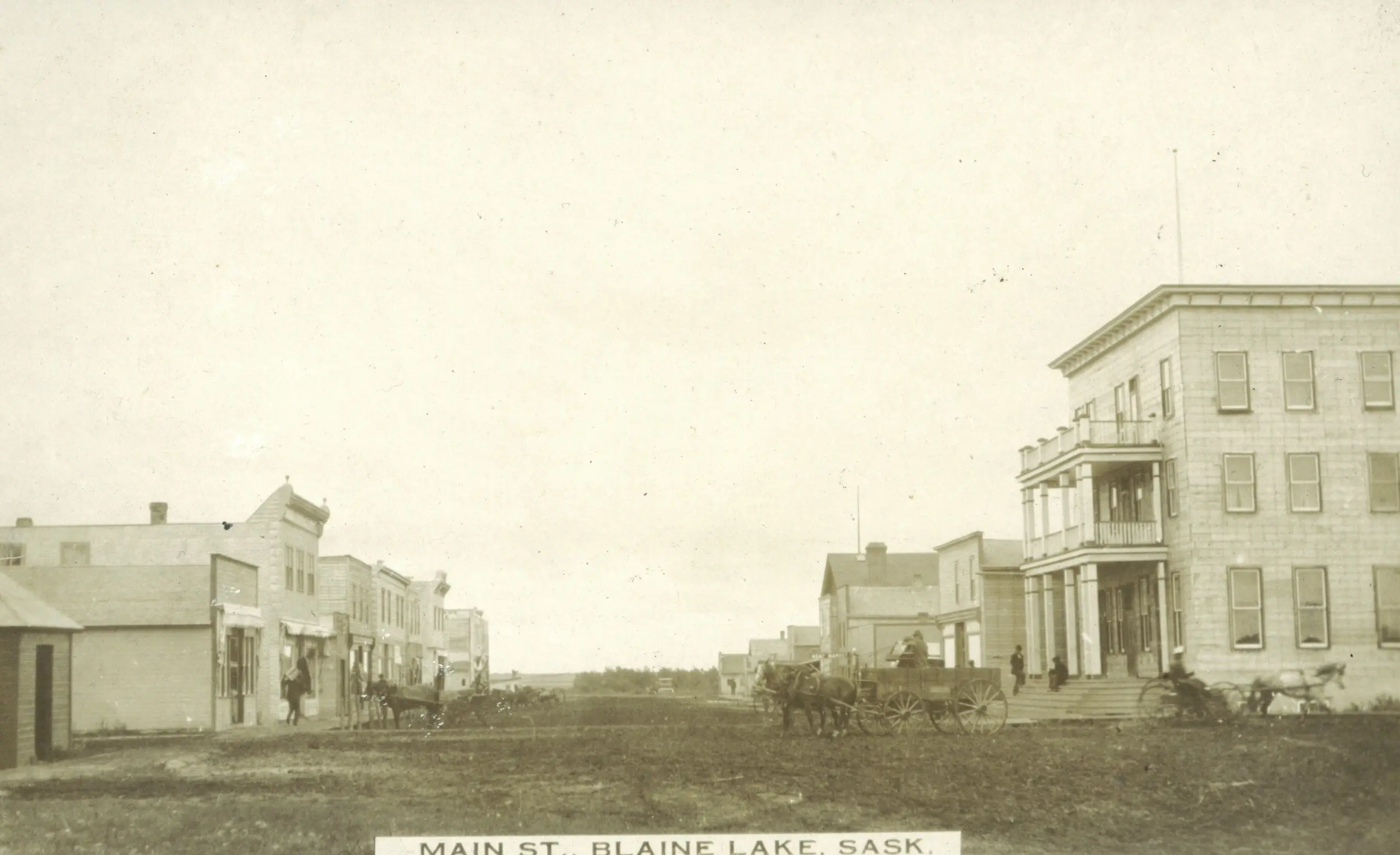 Main Street, Blaine Lake