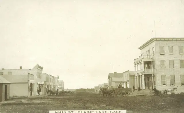 Main Street, Blaine Lake